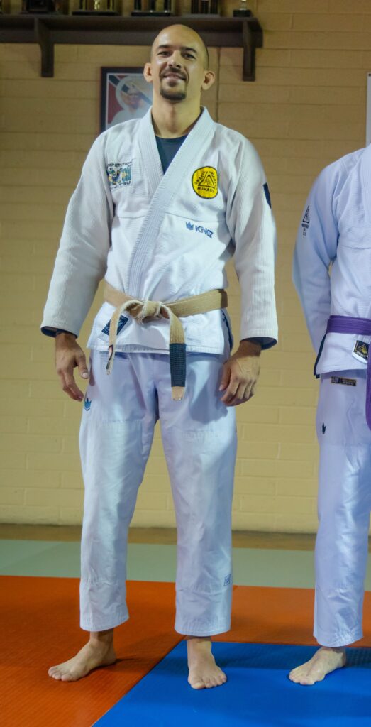 Coach Danny is a black belt under Megaton, he is an active competitor and runs our Saturday Fundamentals class.